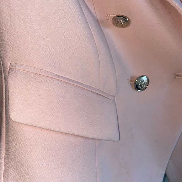WHBM Light Pink Double Breasted Blazer - Picture 10 of 12